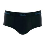 Cueca Boxer Modal Mash Masculina Elástico Preto 02 M