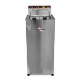 Fritadeira Eletrica Reativada Inox Zona Fria Fzp8 De Piso 15lts 8000w 220v - Skymsen