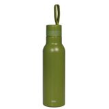 Garrafa Térmica Squeeze Inox 500ml Água Gelada Verde Mor