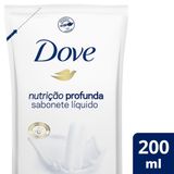 Refil Sabonete Líquido Dove Nutrição Profunda 200ml