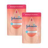 Kit 2 Sabonetes Líquidos Johnson&#39;s Baby Cabeça Aos Pés Refil 380ml