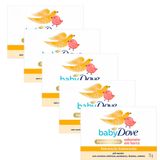 Kit 5 Sabonete Na Barra Baby Dove Hidratação Balanceada 75g