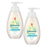 Kit 2 Sabonete Líquido Johnson&#39;s Recém Nascido 200ml
