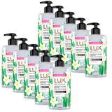 Kit 10 Sabonetes Líquido Lux Botanicals Capim-limão &amp; Frangipani 500ml