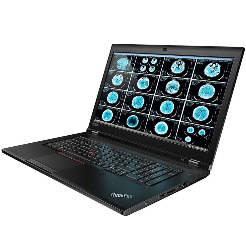 Notebook - Lenovo 20qs000tbr I7-9850h 2.60ghz 64gb 1tb Padrão Quadro Rtx 3000 Windows 10 Professional Thinkpad P73 17,3" Polegadas