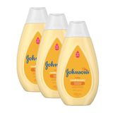 Kit 3 Condicionadores Johnson&#39;s Baby Regular 200ml