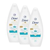 Kit 3 Sabonetes Líquidos Dove Antibacterianos Cuida &amp; Protege 250ml Cada