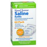 Recargas De Solução Salina Sinucleanse 60 Cada Por Sinucleanse (pacote Com 6)
