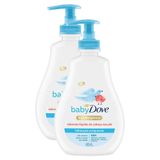 Kit 2 Sabonetes Líquidos Baby Dove Hidratação Enriquecida 400ml Cada