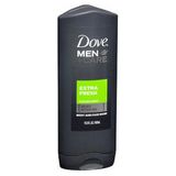 Dove Men + Care Men+care Body And Face Wash Extra Fresh 13,5 Oz Da Dove (pacote Com 2)