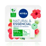 Sabonete Em Barra Nivea Natural &amp; Essencial Hibisco 90g