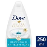 Sabonete Líquido Dove Antibacteriano Cuida &amp; Protege 250ml