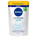 Sabonete Líquido Nivea Creme Soft Refil 200ml