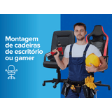 Montagem de cadeiras de escritório