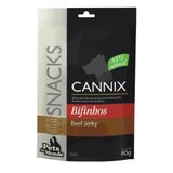Snacks Pets Du Monde Cannix Bifinhos Beef Jerky Carne - 80 G