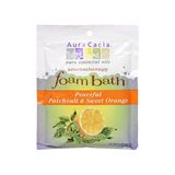 Espuma De Banho De Aromaterapia Patchouli/laranja 2,5 Oz Por Aura Cacia (pacote Com 6)