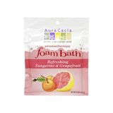 Banho De Espuma De Aromaterapia Tangerina/toranja 2,5 Oz Por Aura Cacia (pacote Com 2)