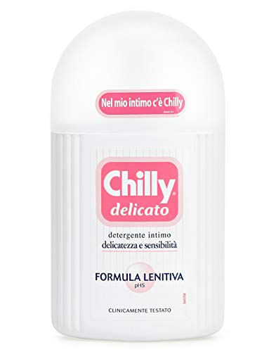 Chilly:formula Lenitiva (fórmula Lenitiva) Delicado Limpador Íntimo 6.76 Fluido Onça (200ml) Pacote  Importação Italiana