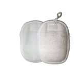 Bucha Para Corpo Atoalhado Branco