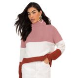 Sueter Feminino Gola Alta Endless Rosa M
