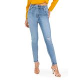 Calca Skinny Feminina Endless Azul 44