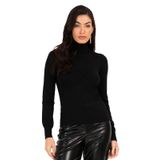 Sueter Feminino Gola Alta Endless Preto G