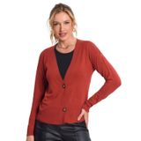 Casaco Feminino Tricot Endless Marrom M