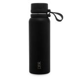 Garrafa Térmica Lyor De Aço Inox Explorer Preta