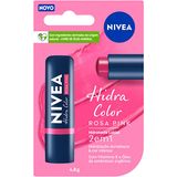 Nivea Hidratante Labial Color 2 Em 1 Rosa Pink, Nivea