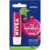 Nivea Hidratante Protetor Labial Cereja Shine 4,8g