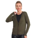 Casaco Feminino Tricot Endless Verde M