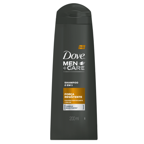 Shampoo Dove Men+ Care 2 Em 1 Força Resistente 200ml