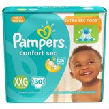 Fralda Pampers Confort Sec Mega Xxg 30 Unidades