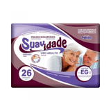 Fralda Geriátrica Suavidade Eg 26 Unidades