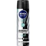 Desodorante Aerosol Nivea Invisible For Black &amp; White Fresh 150ml