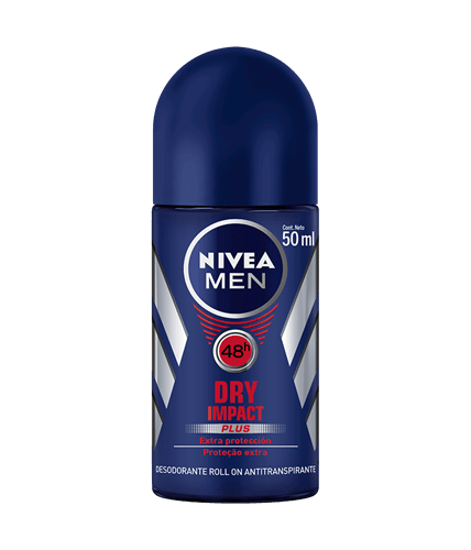 Desodorante Rollon Nivea Men Dry Impact Plus 50ml