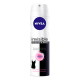 Desodorante Aerosol Nivea Invisible Black &amp; White Clear 150ml