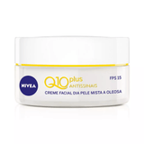 Creme Facial Nivea Q10 Fps 15 Dia Plus Antissinais 52g