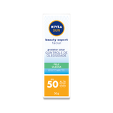 Protetor Solar Nivea Sun Beauty Expert Fps 50 Antioleosidade 50g