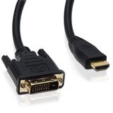 Cabo Hdmi Macho X Dvi 24+1 Macho com Filtro 1,50 Metros