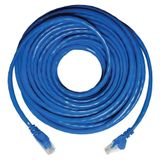 Cabo de Rede Plus Cable Pc Eth6e Patch Cord Cat6 Azul - 10 Metros