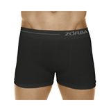 Cueca Boxer Zorba Microfibra Side P Preta