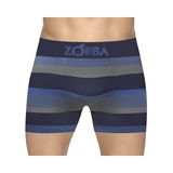 Cueca Boxer Zorba Microfibra Listrada M Marinho