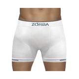 Cueca Boxer Zorba Microfibra Extreme Point GG Branca