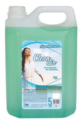 Aromatizador De Ambientes Clean Air Algas Marinhas 5 Litros