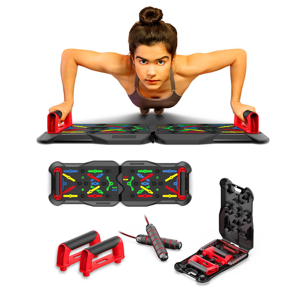 Plataforma De Exercícios Genis - Transformer Pushup - Outlet | Genis