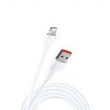 Cabo Usb Tipo-c 2400ma 1m Branco Cbx-u2c14tc - Exbom