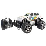 Carro Controle Remoto Giant Four-wheeler Rally Branco - Cks