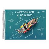 Caderno Cartografia E Desenho 60f Capa 1 - São Domingos