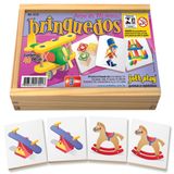 Jogo De Memória Brinquedos 40 Peças - Jottplay